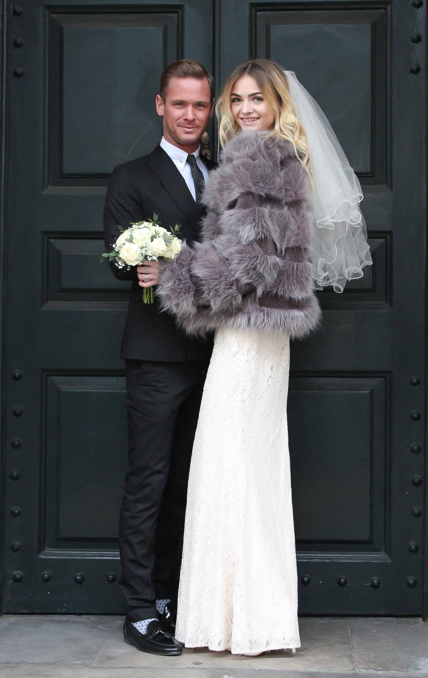 Winter wedding, St George’s Church
